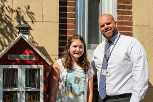 Sleepy Hollow Middle Schooler Creates Free Library