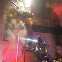 <p>Firefighters battle Lodi commercial building blaze.</p>