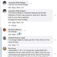 <p>Comments from FB Group &quot;Graduates of Woodrow Wilson High School&quot;</p>