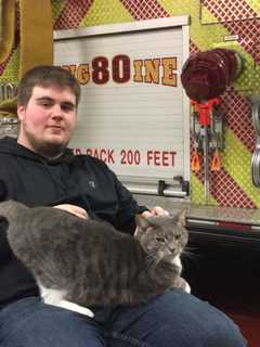 Tarrytown Firefighters Rescue Cat, Seek Owners