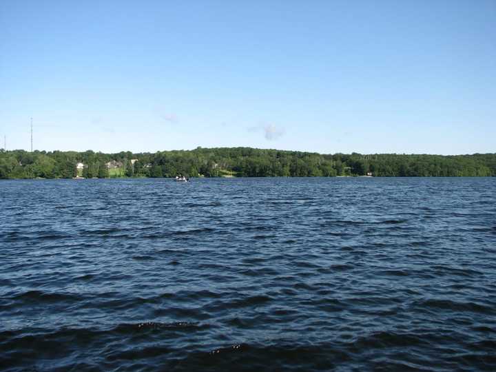 Lower Bolton Lake, the area where the men were found.&nbsp;