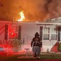 Bucks Fire Crews Beat Back Early Morning Blaze At Mobile Home Park