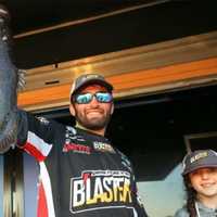 Hometown Hero: Top Bass Fishing Pro Returns To Show Harrington Park Scouts The Angles