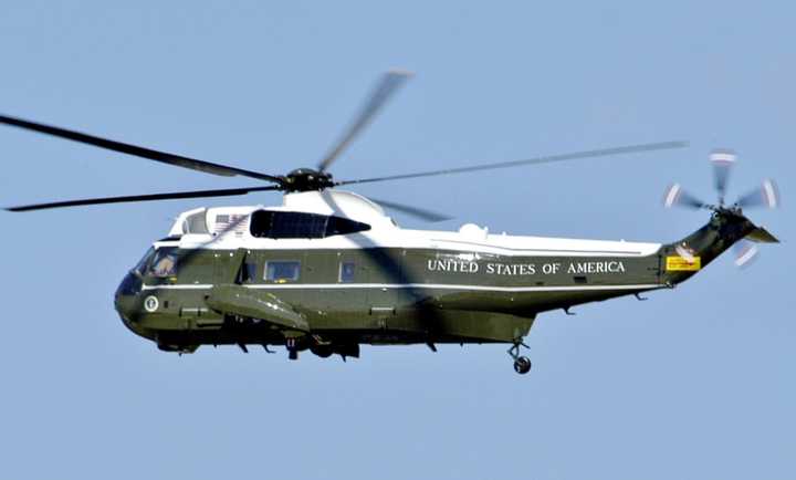 Marine One helicopter