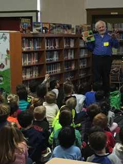 Prolific Children's Book Author Visits Pelham Elementary Schools