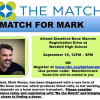 Friends Help Stamford Neighbor With Marrow Donor Registration Drive