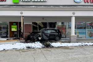 Driver Sends SUV Into Ocean County Strip Mall