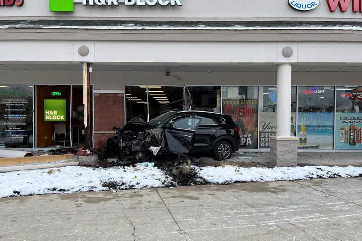 Driver Sends SUV Into Manchester Township Strip Mall