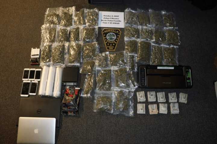 Stamford Men Caught With 9 Pounds Of Pot At Norwalk Hotel