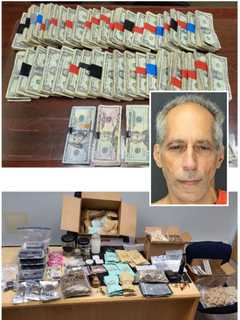 Responding To Dispute, Washington Township PD Bust Resident With Variety Of Drugs, $10,000 Cash