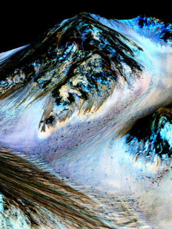 Signs Of Salty, Liquid Water Boosts Hopes For Life On Mars