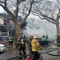 Massive Rowhouse Fire Displaces 20 In Philly, Say Fire Officials