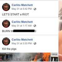 'Burn This (Expletive) Down!': Atlantic City Man's Posts Urged Violence Against Police