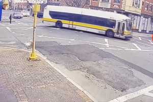 (VIDEO) MBTA Bus Hits 71-Year-Old Woman In Chelsea