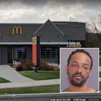 Suspect Crashes Car After Robbing Bucks McDonald's At Knifepoint: Police