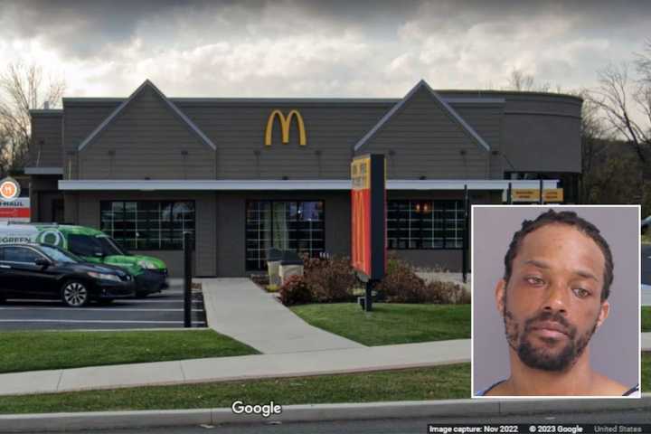 Suspect Crashes Car After Robbing Bucks McDonald's At Knifepoint: Police