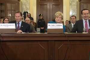 Former Rivals Join Greenwich's Linda McMahon At Confirmation Hearing