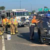 <p>On eastbound Route 4 in Fair Lawn near Paramus.</p>