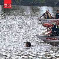 <p>Camwren T. Cole, 24, climbed out a bathroom window at his Teaneck home, then jumped into the river and began swimming.</p>