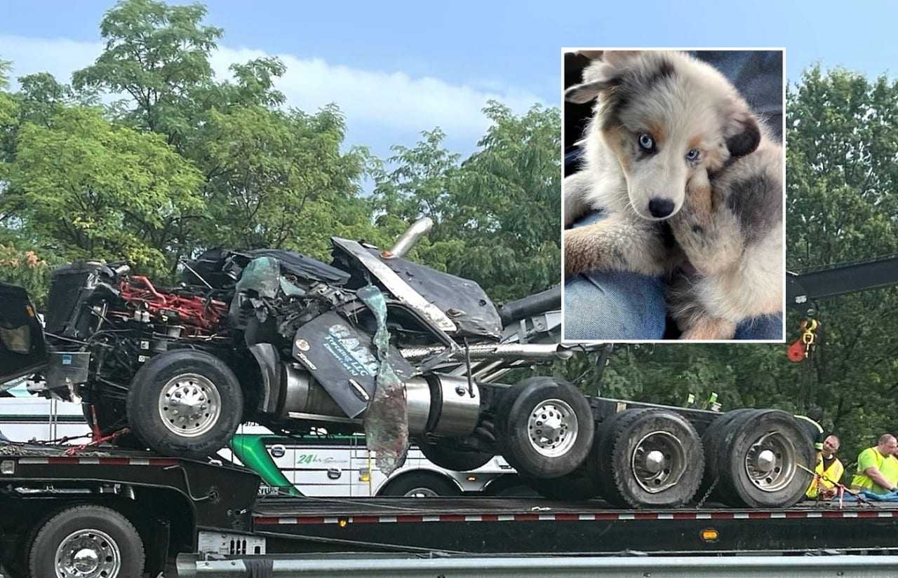 Firefighters Extricate Dump Truck Driver After Multi-Vehicle Rollover ...