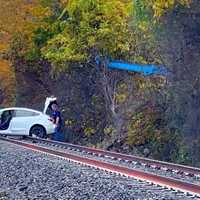 <p>NJ TRANSIT stopped Pascack Valley Line rail service in both directions between Oradell and Woodcliff Lake following the mishap in the area of Lindwood Avenue and Kinderkamack Road shortly before 3:30 p.m. Wednesday, Oct. 25.</p>