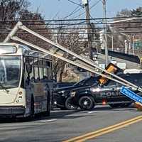 <p>Bus crash at the corner of South Summit Avenue near West Pleasantview Avenue around 2 p.m. Monday, Dec. 5.</p>