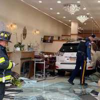 <p>The mishap at Bliss Nails on East Ridgewood Avenue in Paramus caused substantial damage.</p>