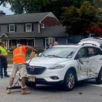 <p>Three vehicles in all, including the school bus, were involved in the crash at South Van Dien and East Ridgewood Avenue in Ridgewood.</p>