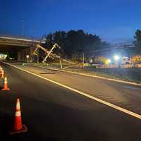 <p>Northbound Route 17 before the East Crescent Avenue overpass in Ramsey.</p>