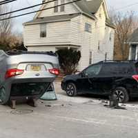 <p>The driver from Cresskill, 24, refused medical attention at the scene, police said.</p>