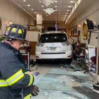 Vehicle Plows Into Paramus Nail Salon