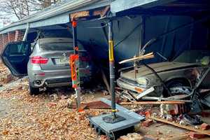 Police: DWI Driver Plows Into Elmwood Park Garages, Garden Apartments Temporarily Evacuated