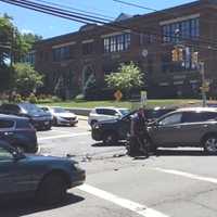 SUVs Collide In Bogota