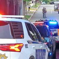 <p>Passaic police officers responding to a call of a man shooting a gun in the area of Passaic Avenue &amp; Lackawanna Place encountered the suspect shortly before 6:30 Wednesday, May 10.</p>