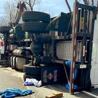 TRAFFIC NIGHTMARE: Truck Hauling Prosecco Knocked Over, Southbound Route 17 Shut Down