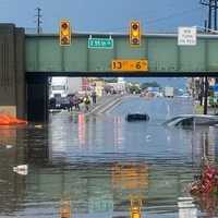 <p>Broadway just west of Midland Avenue below the NJ Transit trestle on the Fair Lawn side.</p>