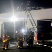 Wood-Ridge Firefighters Douse Blaze At Route 17 Auto Dealership