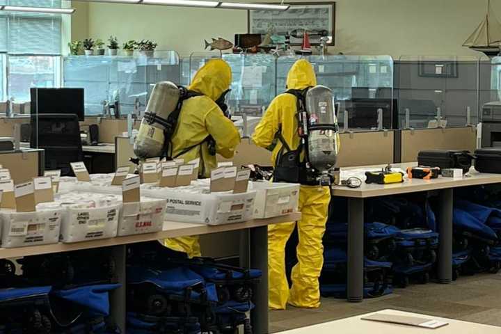 Suspicious Powder At Bergen County Board Of Elections Brings Hazmat Team