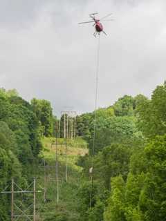 LOOK UP! Helicopter With Giant Hanging Saw Blade Flying Over York County (Photos, Video)