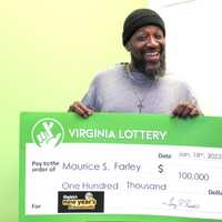 Fifth Time Is The Charm For Man Who Won $100K Playing Virginia Lottery's 'Millionaire Raffle'