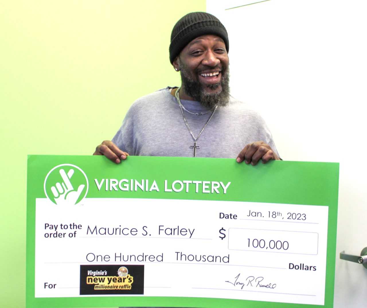 Fifth Time Is The Charm For Manassas Man Who Won $100K Playing Virginia ...