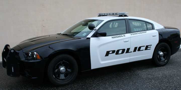 A police cruiser for the Middle Township (NJ) Police Department.