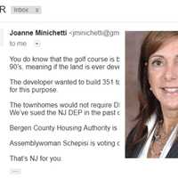 <p>Upper Saddle River Mayor Joanne Minichetti</p>