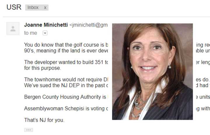 Upper Saddle River Mayor Joanne Minichetti