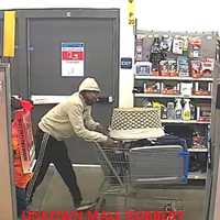 <p>Unidentified suspect in the October 2022 Tilden Walmart heist</p>