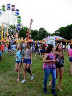 Monroe Volunteer Fire Department Sets Up For Annual Carnival