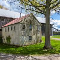 <p>The 6,700-square-foot barn at 3102 Fisher Road, Worcester Twp.</p>