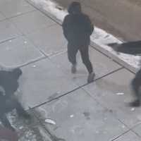 <p>Disturbing surveillance images show three suspects rob and shoot William Grover Carter in Norristown, authorities say.</p>