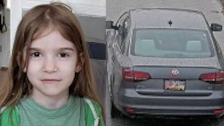 Police believe Zoe Moss, 6, of Downington, was kidnapped by her mother.