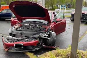 Jeep At Ridgefield Auto Dealership Hit During Two-Vehicle Crash